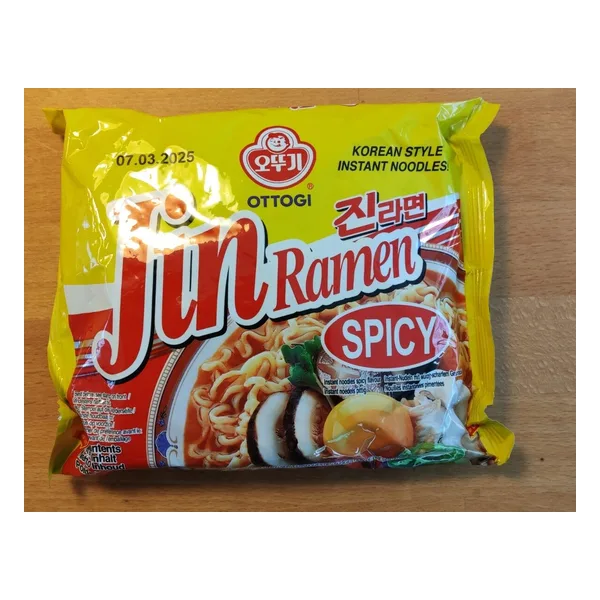 Ottogi Jin Ramen Spicy 120g